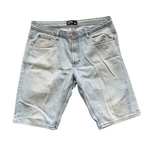 Sinsay Men’s Light Wash Denim Jean Shorts Size 34